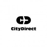 L'avion forme lui-même les initiales de City Direct, compagnie aérienne